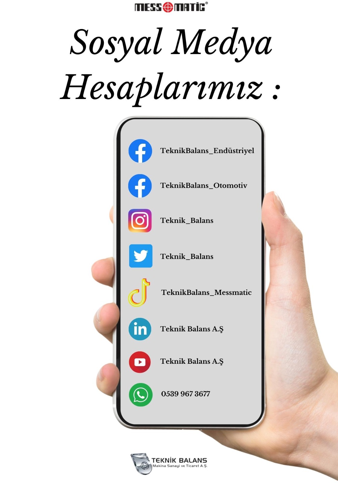 Sosyal Medya Hesaplarımız 